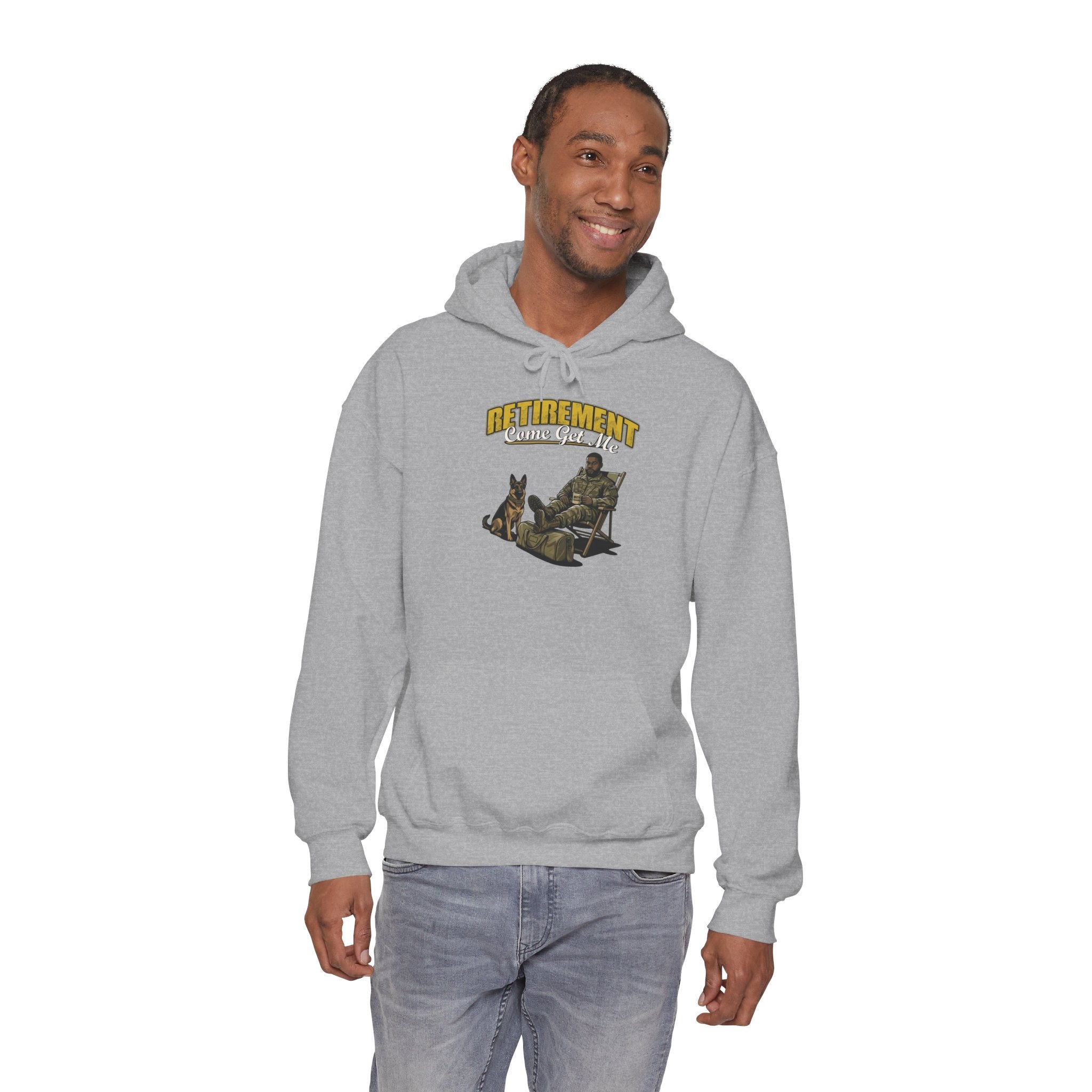 Retirement Come Get Me! Unisex Heavy Blend™ Hooded Sweatshirt