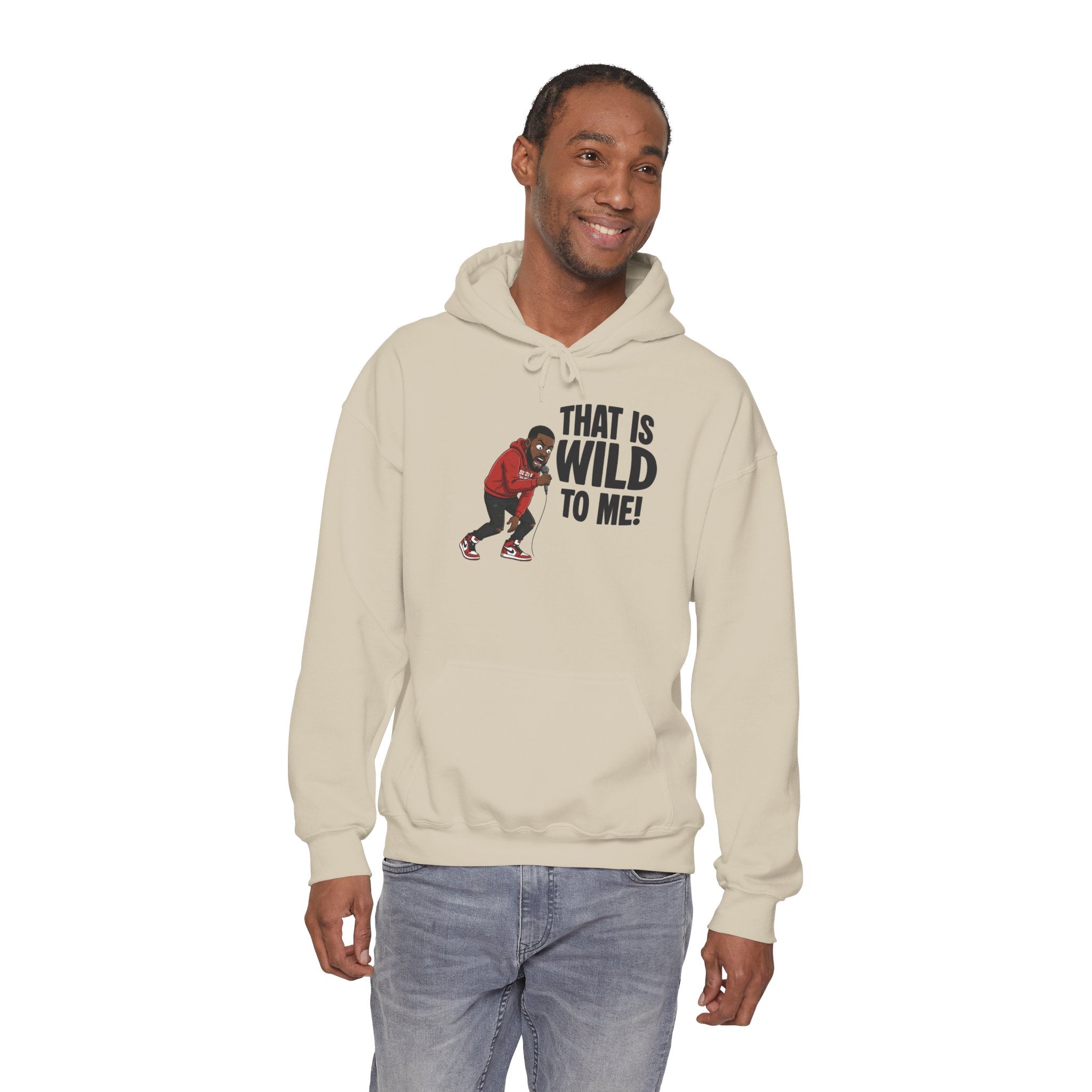 That is Wild to Me! Unisex Heavy Blend™ Hooded Sweatshirt