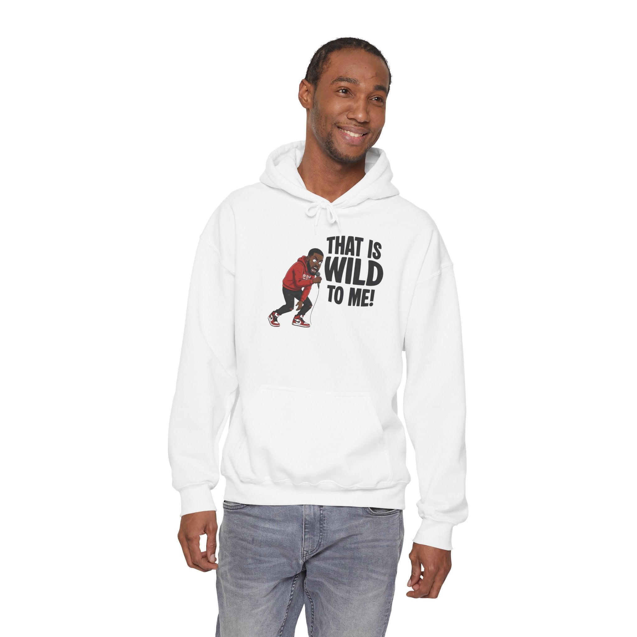 That is Wild to Me! Unisex Heavy Blend™ Hooded Sweatshirt