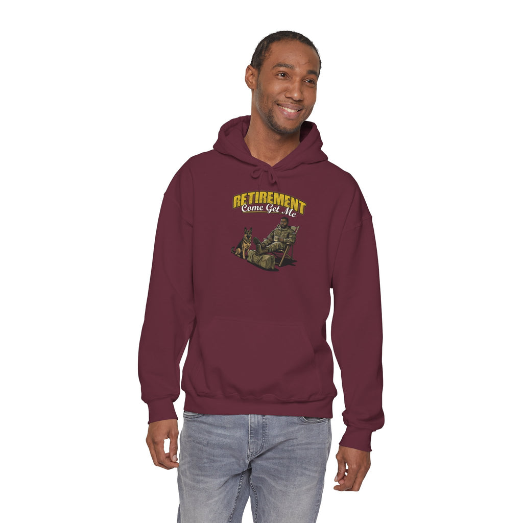 Retirement Come Get Me! Unisex Heavy Blend™ Hooded Sweatshirt