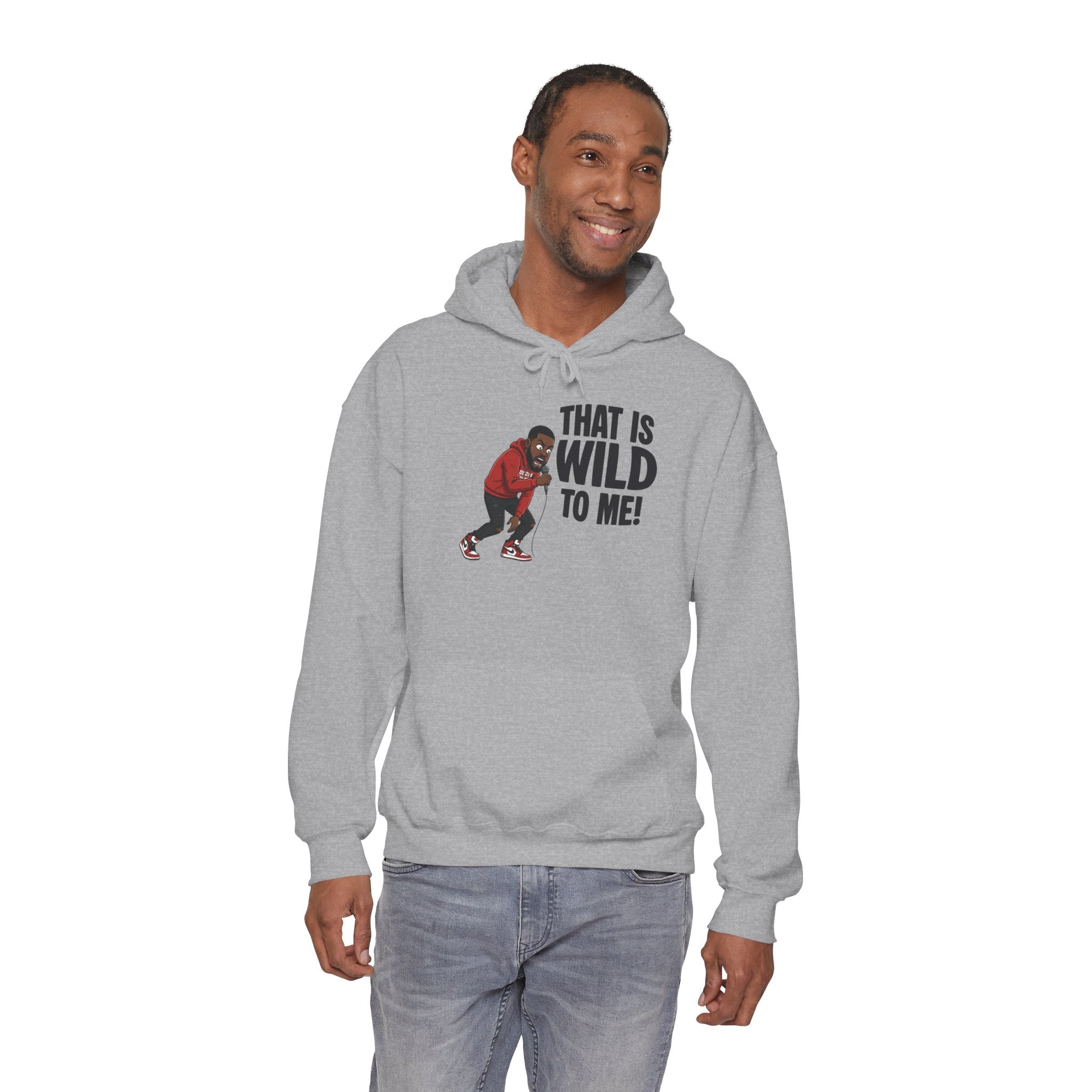 That is Wild to Me! Unisex Heavy Blend™ Hooded Sweatshirt