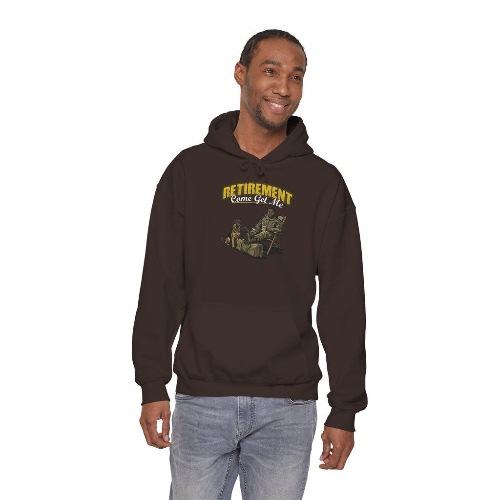 Retirement Come Get Me! Unisex Heavy Blend™ Hooded Sweatshirt