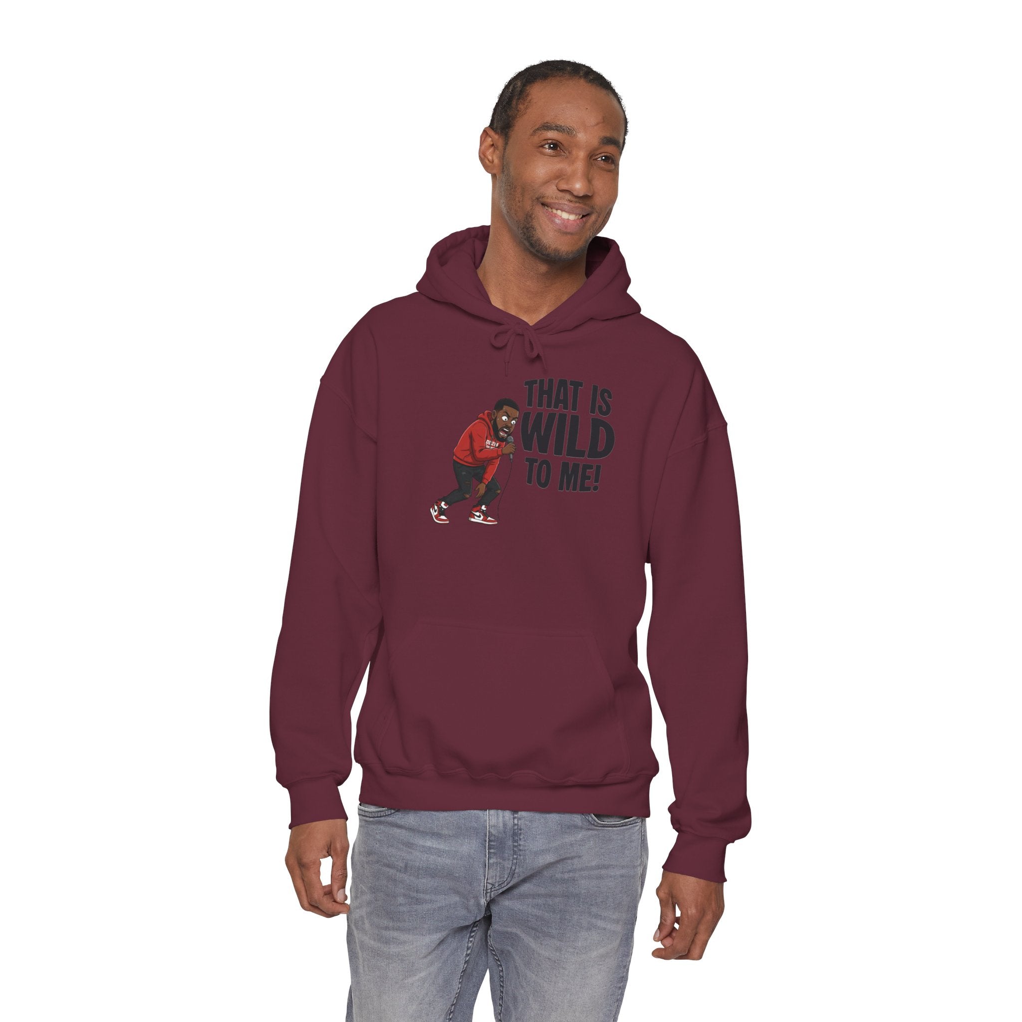 That is Wild to Me! Unisex Heavy Blend™ Hooded Sweatshirt