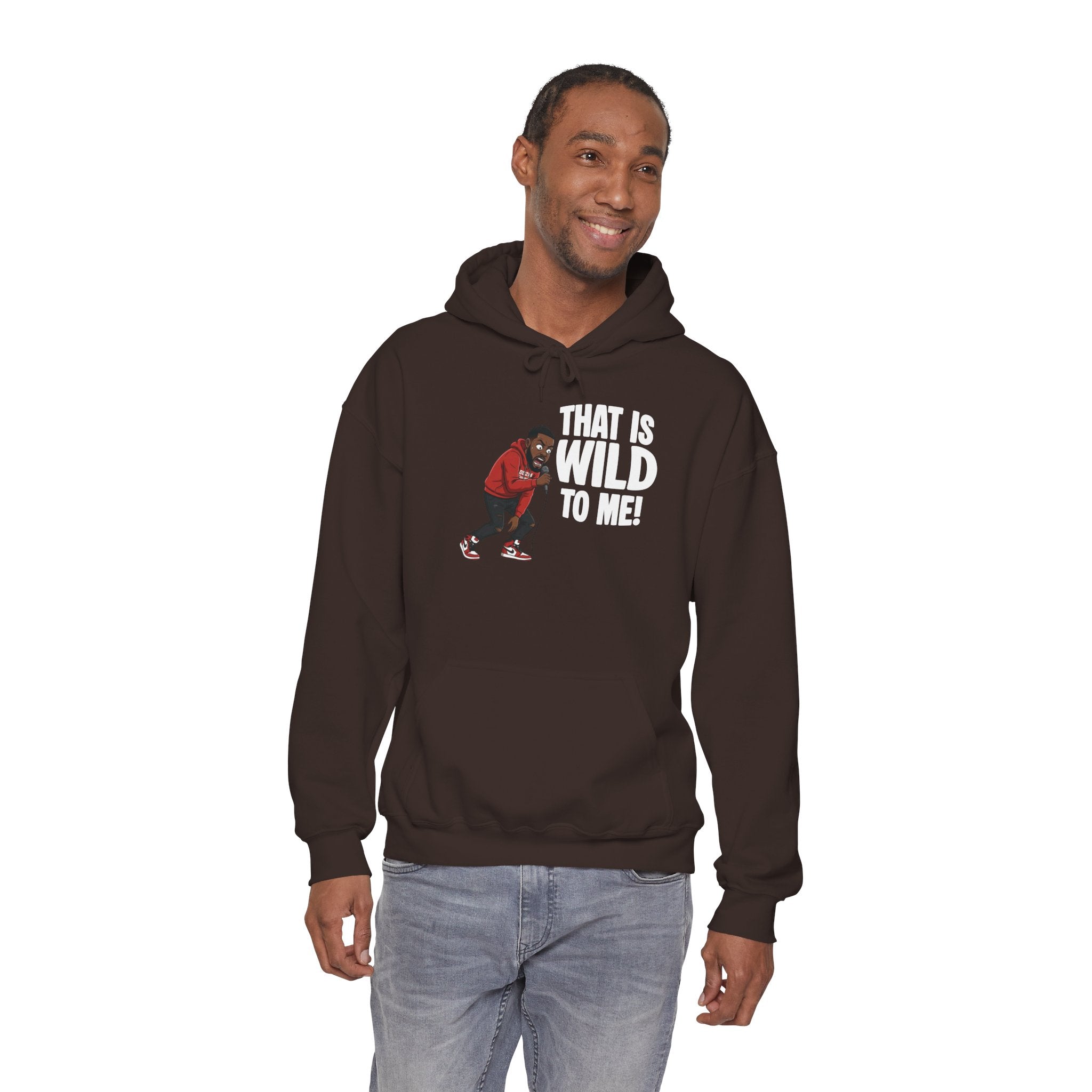 That is Wild to Me! Unisex Heavy Blend™ Hooded Sweatshirt