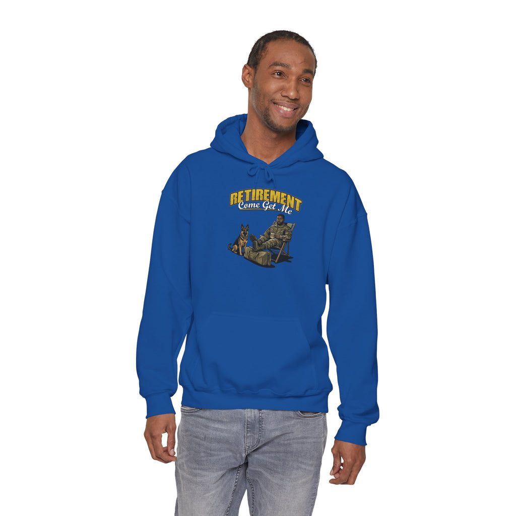 Retirement Come Get Me! Unisex Heavy Blend™ Hooded Sweatshirt